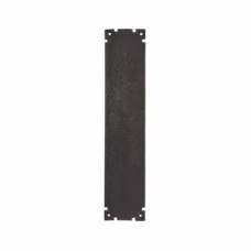 Olde Forge Iron Plain Finger Plate - 300 x 65 x 4mm - Antique Black