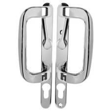 Trojan uPVC Patio Lock Door Handle - Euro - Chrome