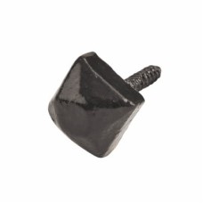 Elan Door Stud - 15 x 15mm - Metalized Antique Black Iron - Pack of 10