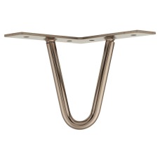 Rothley Hairpin Leg - 2 Pin - 100mm Height - Gun Metal