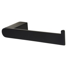 Exel Designer Square Toilet Roll Holder - 180 x 65 x 35mm - Matt Black