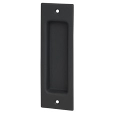 Olde Forge Flush Handle - 165 x 53mm - Matt Black