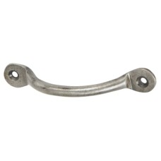 Olde Forge Bean Bow Cabinet Pull Handle - 88mm Centres - Pewter Effect