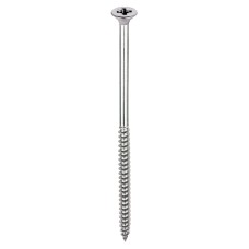 TIMCO Classic Pozi Countersunk Wood Screws - 6.0 x 130mm - A2 Stainless Steel - Pack of 100