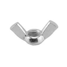 Wing Nuts - M6 - Bright Zinc Plated - Pack of 10