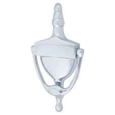 Carlisle Brass Victorian Urn Door Knocker - 152 x 77mm - Polished Chrome