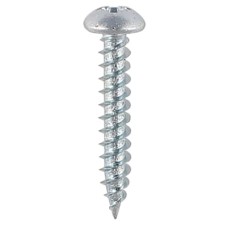 TIMCO Twin Threaded Pozi Round Head Wood Screws - 6 x 3/4