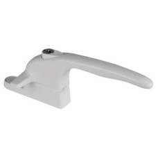 Securistyle Virage Cockspur Locking Window Handle - 21mm Nose Height - Right Hand - White