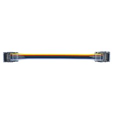 Integral LED 2-Way Connector Wire for IP20/IP33 12mm Flexible LED Strip Lights - 150mm - Pack of 5