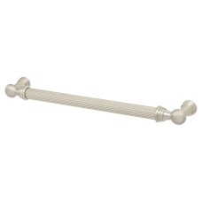Exel Whitby Lines 10mm T-Bar Cabinet Pull Handle - 192mm Centres - Satin Nickel