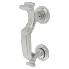 Heritage Brass by M Marcus Doctor Door Knocker - 192 x 43mm - Satin Chrome