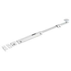 Hampstead Extra Long French Door Bolt/Flat Section Bolt - 355 x 36mm - Polished Chrome