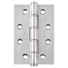 Eclipse Slim Knuckle Grade 7 Washered Butt Fire Door Hinge - 102 x 67 x 2.5mm - Pol Stainless - Pair
