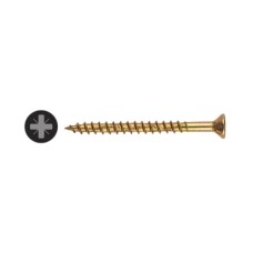 TIMCO Classic Pozi Countersunk Wood Screws - 6.0 x 45mm - Yellow Zinc - Pack of 200