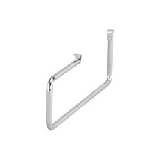 elfa Top Track System - Click In Clothes Valet Rod - 272 x 11 x 88mm - Silver