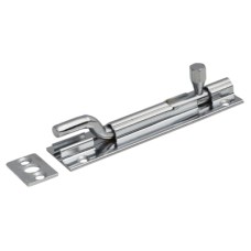 Exel Budget Necked Barrel Bolt - 100 x 25mm - Polished Chrome