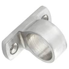 Exel Standard Mounting Sash Window Ring Lift - 27mm Diameter - Satin Chrome