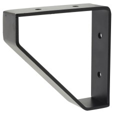 Exel Triangle Shelf Bracket - 100 x 100mm - Black - Pair 