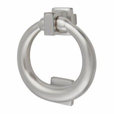 Exel Ring Door Knocker - Square - 115 x 100mm - Satin Chrome