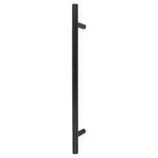 Hampstead Lines 23mm T-Bar Pull Handle - 450mm Centres - Matt Black