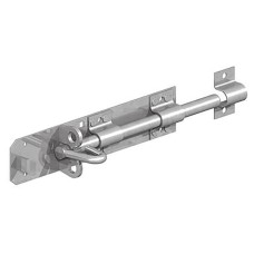 GateMate Brenton Gate Padlock Bolt - 200mm Length - Galvanised