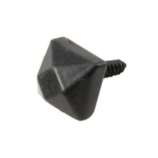 Olde Forge Door Stud - 15 x 15mm - Antique Black Iron - Pack of 10