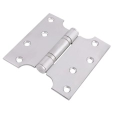 Parliament Hinge - 102 x 102 x 3mm - Satin Stainless Steel - Pair 