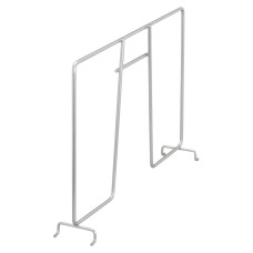 elfa Top Track System - Click In Ventilated Wire Shelf Divider - 311 x 54 x 200mm - Platinum