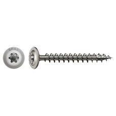 SPAX T-Star Plus Torx Washer Head Wood Screws - 8.0 x 60mm - A2 Stainless Steel - Pack of 50
