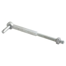 Field Gate Hooks to Bolt - 325mm for 19mm Pin - Galvanised - Pair