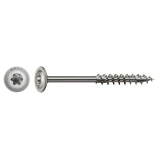 SPAX T-Star Plus Torx Washer Head Wood Screws - 8.0 x 280mm - A2 Stainless Steel - Pack of 50