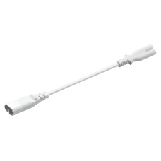 Integral LED Twin Power Cord for Linking 2 LED Under Cabinet Strip Lights - 100mm