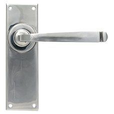 From The Anvil Polished Stainless Steel Latch Door Handle - Avon Range - 152 x 48mm