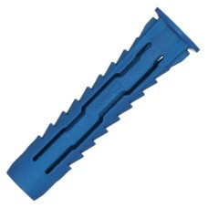 Rawlplug RAWL4ALL Nylon Wall Plug - 6 x 30mm - Blue - Pack of 100
