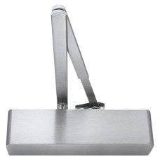 Arrone AR1500 Fire Door Closer - Power Size 2-4 - Push/Pull Mount - Satin Stainless Steel Arm/Cover