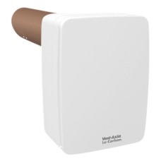 Vent Axia Lo-Carbon Tempra P 443311 Heat Recovery Unit Humidity Sensor, Timer & Pull Cord - White 