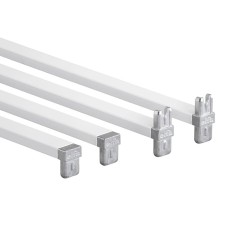 elfa Drawer Basket Tower - T & L Crossbars - 350mm Width - White - Pair