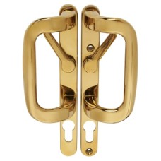 Trojan uPVC Patio Lock Door Handle - Euro - Gold