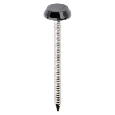 TIMCO Polymer Headed Nails - 50mm Length - Grey - Pack of 100