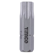 TIMCO Steel Driver Bits - Torx - T40 - 25mm Length - Pack of 10