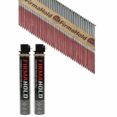 TIMCO FirmaHold First Fix Nail and Gas - Plain - 34° Angled - 3.1 x 90mm - HDGV - 2 Fuel Cells