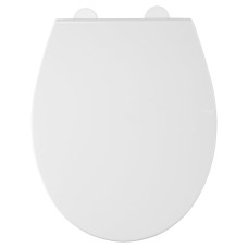 Croydex Capri Soft Close Toilet Seat - White