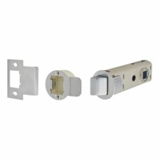 UNION JFL26 FastLatch Tubular Push-Fit Latch - 73mm Case - 57mm Backset - Round - Polished Chrome