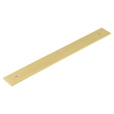 Frelan Hoxton Fanshaw Cabinet Handle Backplate Only - 268 x 30mm - Satin Brass