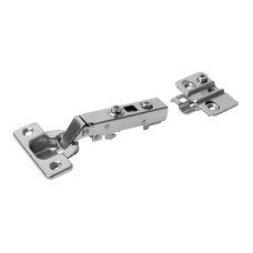 FVG Clip-On Soft Close Cabinet Hinge - 105° - Overlay - Zinc Plated - Pack of 100 Pairs