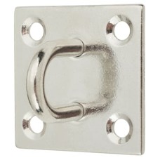 Staple on Plate - 50 x 50 x 6mm - 316 Stainless Steel