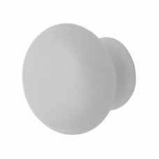 Hampstead Ceramic/Porcelain Round Cabinet Knob - 40mm Diameter - White