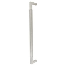 Hampstead Lines 25mm D-Bar Door Pull Handle - Bolt Fix - 450mm Centres - Satin Stainless Steel 