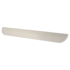 Hampstead Sagittarius Lipped Edge Cabinet Pull Handle - 224mm Centres - Satin Nickel