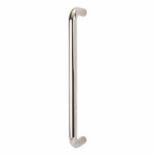 Exel 19mm D-Bar Door Pull Handle - Bolt Fix - 305mm Centres - Polished Stainless Steel